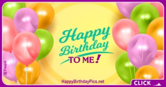 This is My Birthday with Yellow Theme