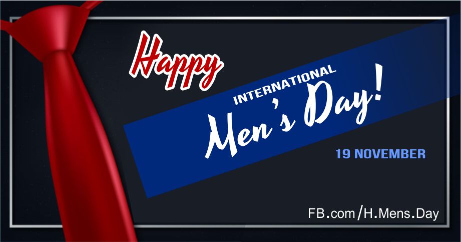 Happy International Men's Day 19th November Card Equivalents