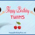 Happy Birthday Twin Brothers