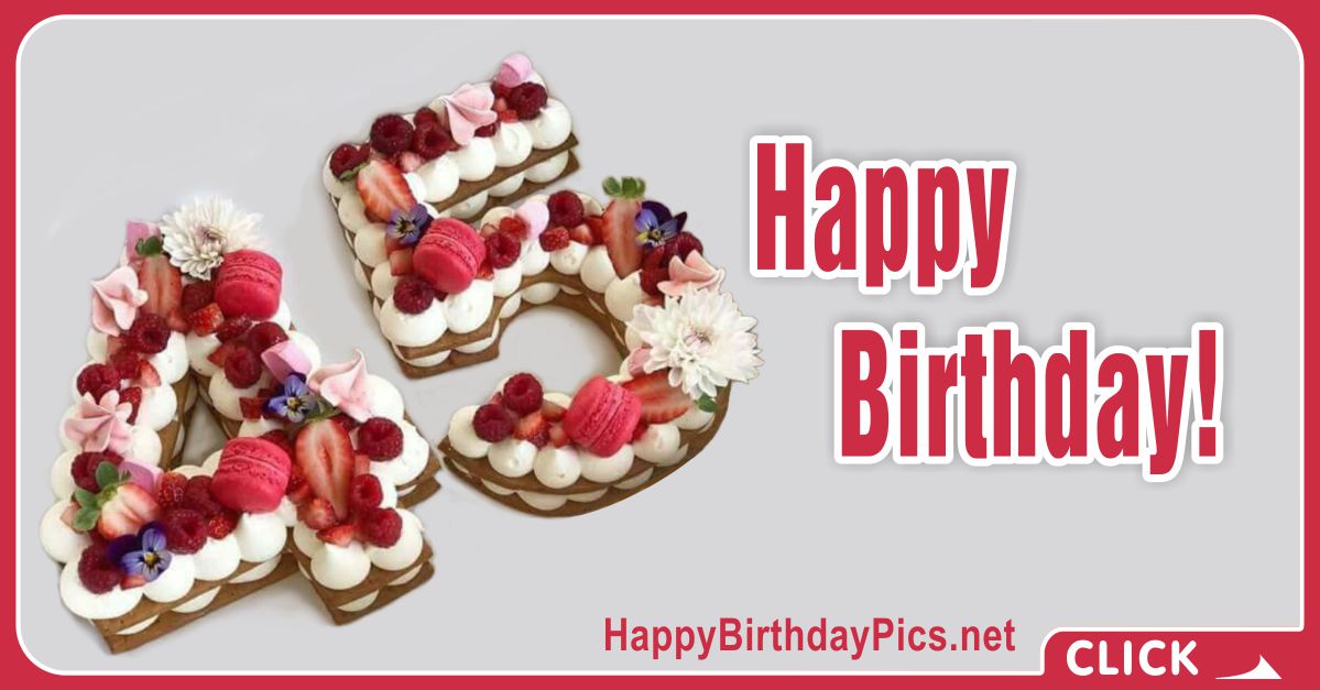 Happy 45th Birthday with Pink Macarons Card Equivalents