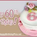 Happy 60th Birthday with Pink Diamonds