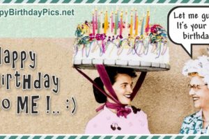Happy Birthday to Me – Cake Hat