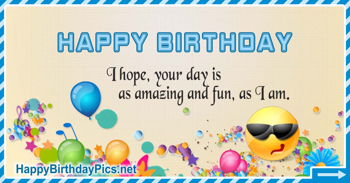 Happy Birthday - Amazing and Fun Funny Card Equivalents