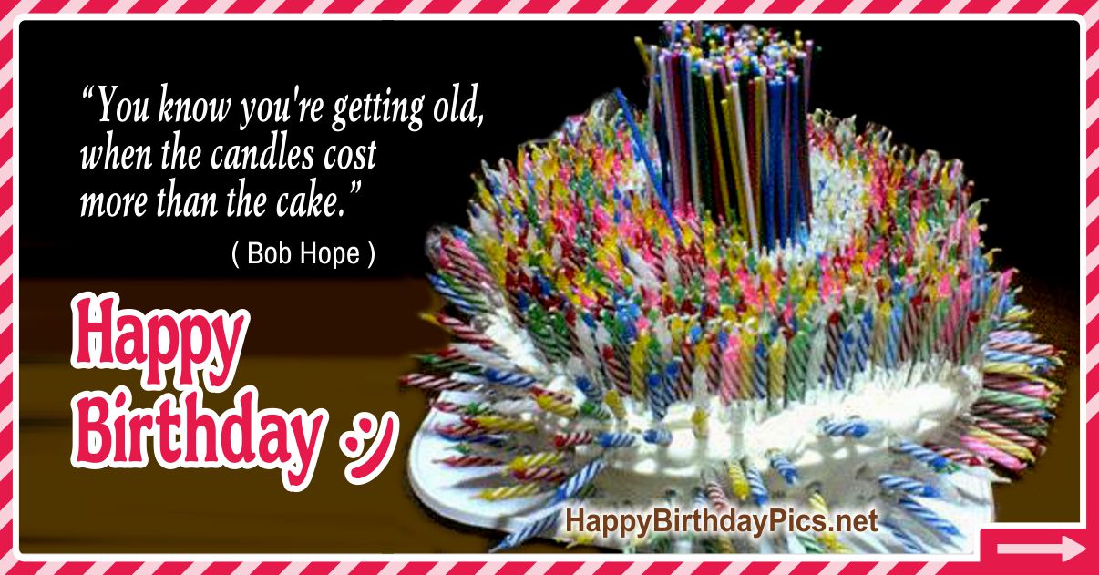 Happy Birthday - Candles Cost More Than Your Cake Funny Card Equivalents