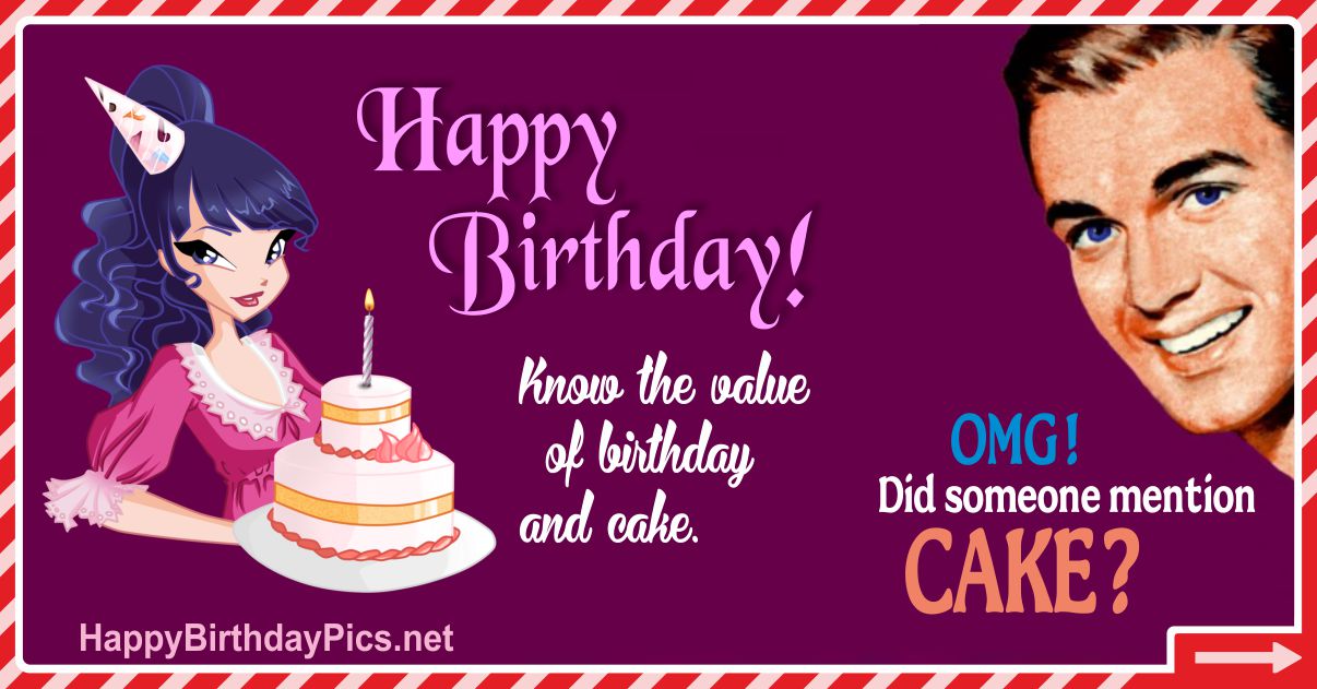 Funny Images 34 Know The Value of The Birthday Cake