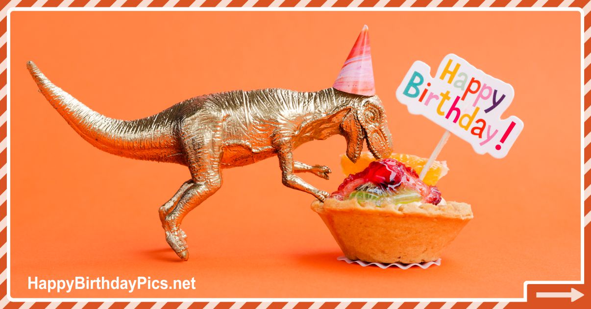 Happy Birthday - Throw a Dinosaur Themed Birthday Parties Funny Card Equivalents
