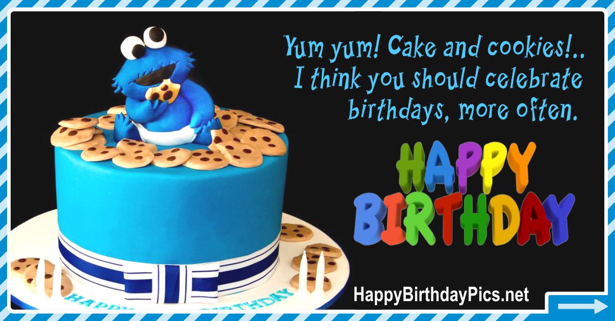 Best Happy Birthday Wishes with Great Birthday Cakes Funny Card Equivalents