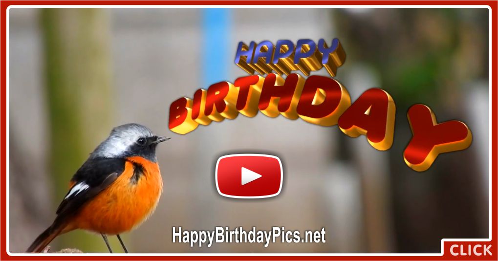 A Day Filled With Happiness Happy Birthday Video