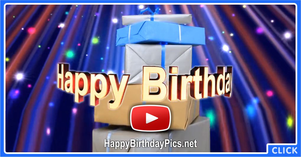 A Day Filled With Happiness Happy Birthday Video