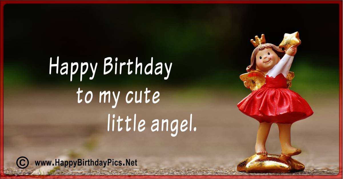 Happy Birthday Angel!