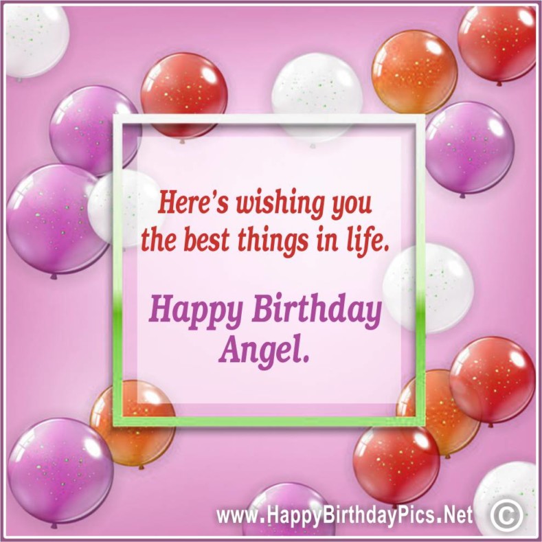 42 Wonderful Birthday Wishes for Angels