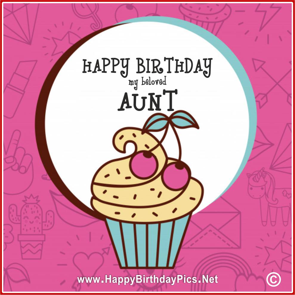 Happy Birthday Aunt!