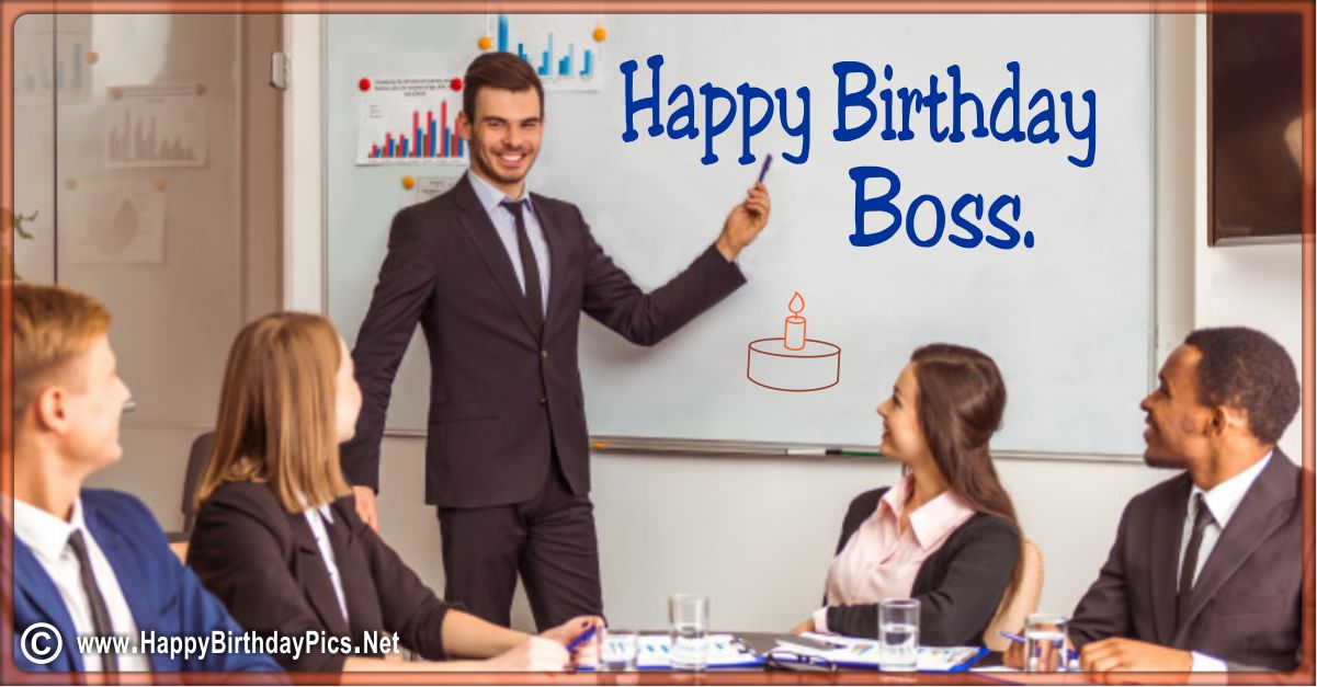 Happy Birthday Boss - A Meeting For Your Birthday Funny Card Equivalents