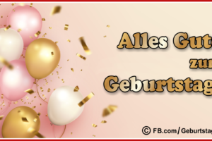 13 Schöne Geburtstagskarten auf Deutsch