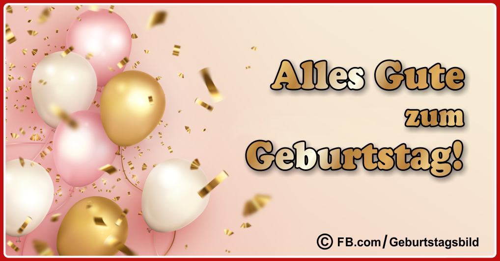 13 Schöne Geburtstagskarten auf Deutsch