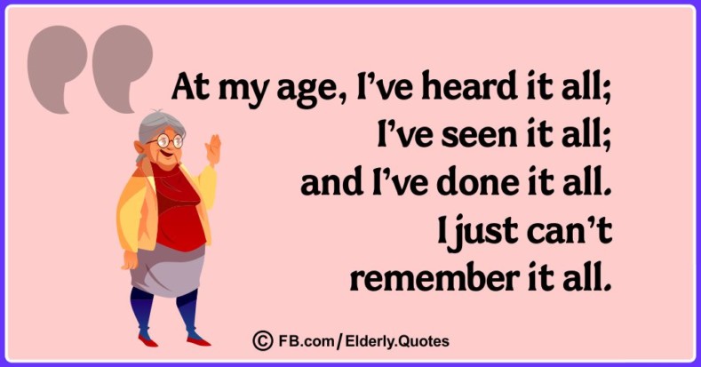 30 Funny Elderly Quotes to Share