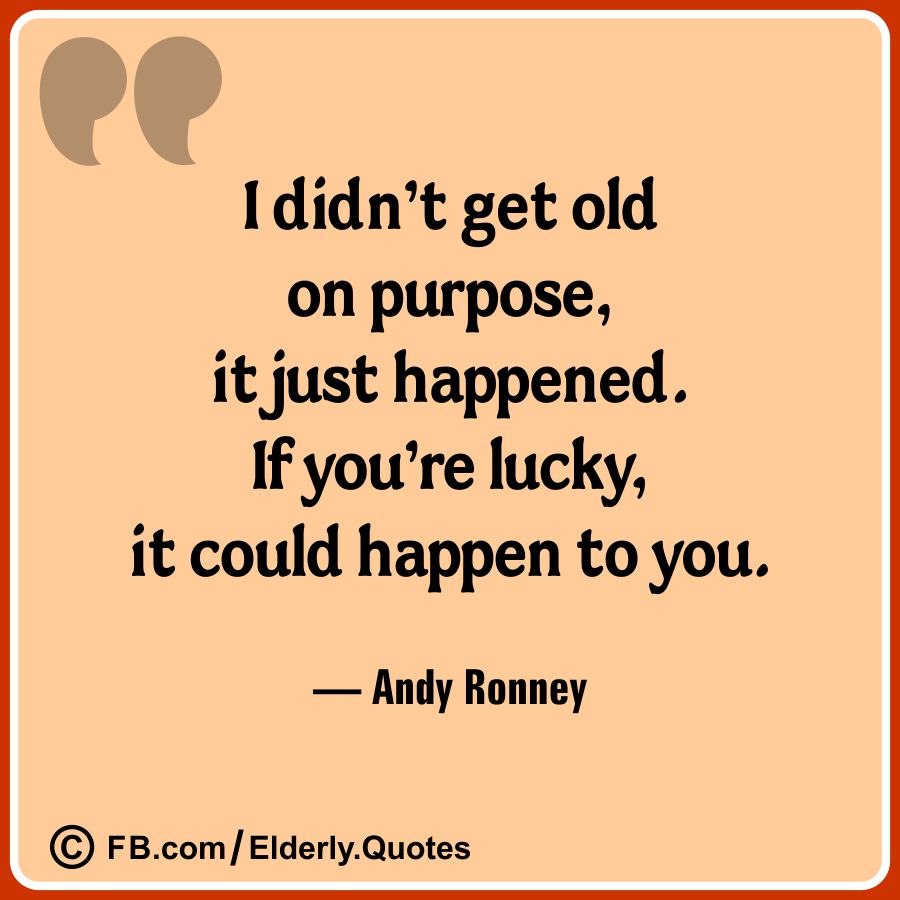 Elderly Senior Quotes 30