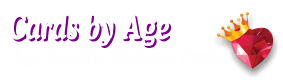 age specific birthday cards